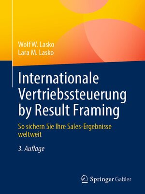 cover image of Internationale Vertriebssteuerung by Result Framing